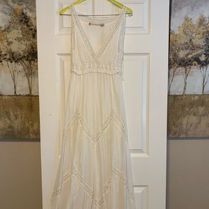 Off white Chelsea & Violet maxi